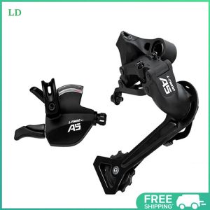 COD [Free Shipping] A5 3x9/27 Speed Rear Mountain Bike Derailleurs Right Trigger Shifter for MTB Upgrade