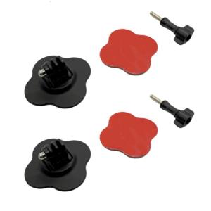 MultiSurface Adhesive Camera Mount Kit High Strength ABS TPU Composite Thin Design For First Person View Recording