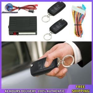Winnereco Keyless Entry System 433.92MHz Remote Central Locking Kit DIY Universal Keyless Lock System Car Security System Car Alarm System
