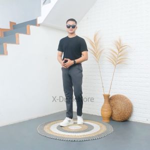 CELANA PANJANG CHINO REGULER FIT ANKLE PANT PRIA DEWASA SAKU TEMPEL