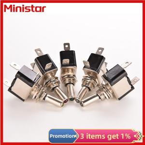 LED Lighted Toggle Switch Rocker 12V 20A ON OFF Car Truck ATV Airplane 3C