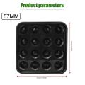 Pool Ball Billiard Ball Holder Tray Snooker Ball Storage Tray Holds Billiard Balls Set Pool Table Accessories 16 Balls Billiard-Tray. 
