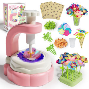 SG EmmAmy® DIY Handmade Artificial Flower Bouquet Making Toy Girl Handmade Flower Assembly Flower Art Machine