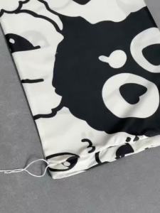 Vỏ gối ôm đồng bộ poly cotton dây buộc kích thước 100x35cm