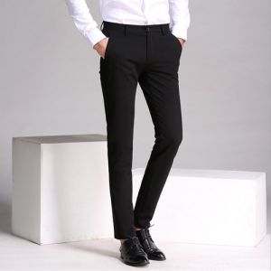 Quần Tây Nam Ống Côn Màu Đen Nhiều size cho học sinh và cho người big size