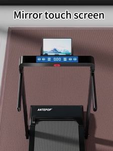 3.5HP Electric Treadmill 1-15KM/H Foldable Walking Pad Smart Control Panel for Home Gym Workout