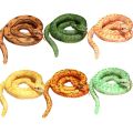 FEBBILY Simulation Artificial Python Plush Toy Stuffed Animals 110 ...