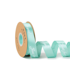 2.5cm 30M JUST FOR YOU Ribbon Reben Riben Gift Satin Flower Bouquet Roll Birthday Bunga Hadiah Hantaran Cake 礼品包装丝带