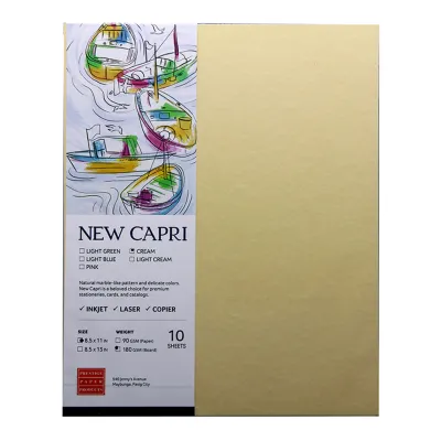 New Capri Specialty Paper 90gsm 10sheets per pack