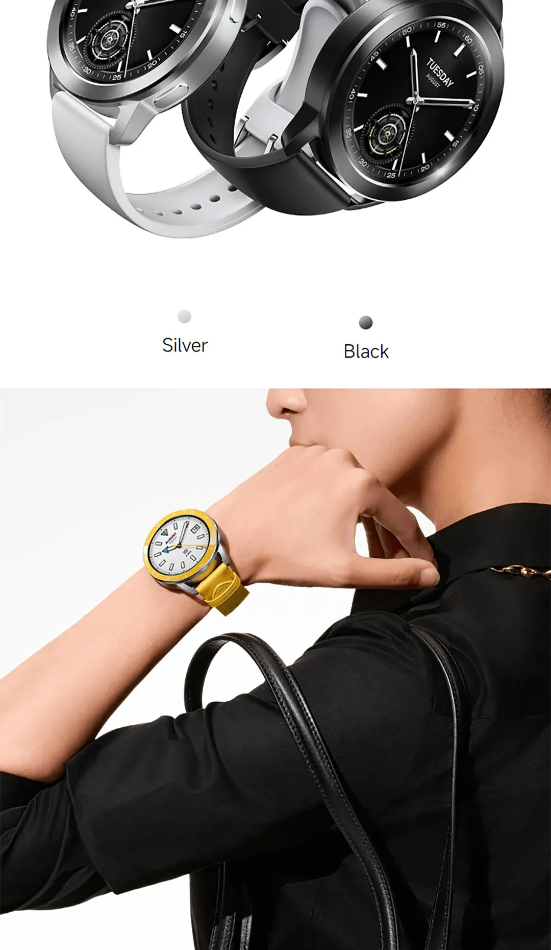 Xiaomi Watch S3 นาฬิกาสมาร์ทวอทช์ จอแสดงผล AMOLED 1.43" 60Hz การจัดการสุขภาพหลายมิต โทรบลูทูธ แบตรอึด 15วัน