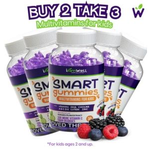 "BUY 1 TAKE 2" I AM WELL SMART GUMMIES - for Kids Multivitamins and Brain Booster 30pcs Gummies