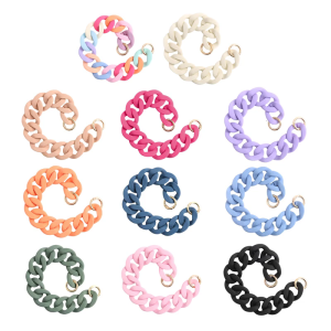 Acrylic Bag Chain Handle Replacement Purse Strap Extender Bag Accessories Charms Handbag Decoration Chain Purse Making