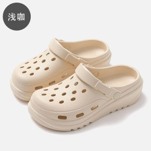 [Free Shipping] Summer WomenS Breathable Clogs Suitable For Bathroom Use Non-Slip Comfortable Casual And Perfect For Indoor Wear Thick-Soled EVA Slippers