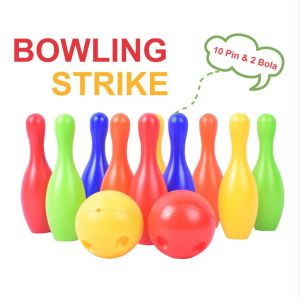 Smile - Mainan Edukasi Anak Bola Bowling Boling Boling Set Olahraga Sport Murah ISI 10 PCS
