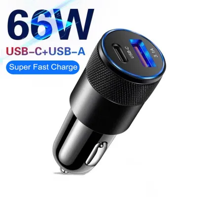 Tẩu Sạc Nhanh Điện Thoại Trên Ô tô 12V-24V 100W QC3.0 - 6 Cổng USB PD Cao Cấp Có Led Sạc Siêu Nhanh
