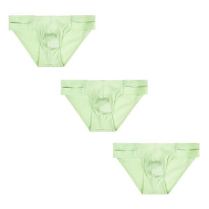 CMENIN ADANNU 3Pcs New Cotton Jockstrap Underwear Man Brief Low Waist Slip Mens Panties Briefs Men Underpants Pour Homme AD755