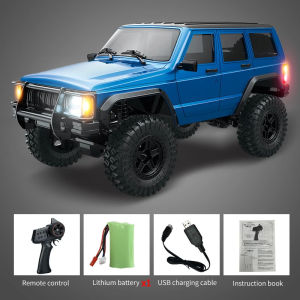 ST[Fast Delivery][Original Available] JJRC C8809 1:18 RC Cars 2.4G Remote Control LED Light Full Scale Wrangler Climbing Car Jeep Model Car Boys Children Toys