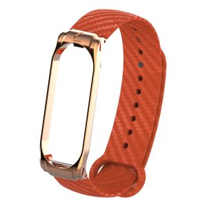 SinHGeY สายรัดข้อมือสำหรับ Xiaomiสายรัดข้อมือซิลิโคน TPU นิ่มสำหรับเปลี่ยน Xiaomi Mi Band 3 / 4 / 5 / 6