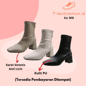 Sepatu Boots Wanita flat Fashion Modern 241 Nextfashion