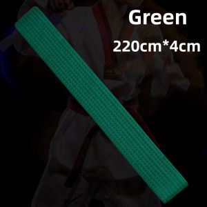 220CM Taekwondo Belt Martial Arts Waistband Karate Belt for Kid/Adult 4cm Wide Thick Cotton Taekwondo Karate Judo Belts