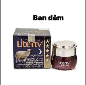 KEM DƯỠNG TRẮNG CHỐNG NẮNG CHIẾT XUẤT TỪ NHAU THAI CỪU LIBERTY ( NGÀY VÀ ĐÊM ) 30gr - HX2183