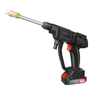 Wireless Car Washer 48V Lithium Single Battery Portable High Pressure Washer Clean Water Gun