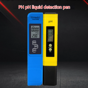 วัดคุณภาพน้ำมิเตอร์ TDS EC & เครื่องวัดอุณหภูมิอัพเกรด3-In-1สำหรับการตกปลาในตู้ปลาสระว่ายน้ำ้ำหนักเบา