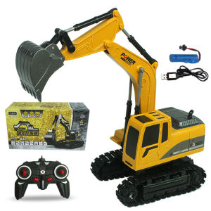Excavator Remote control 1:24 RC Ekskavator 6 CH RC Beko Digger Baterai Cas