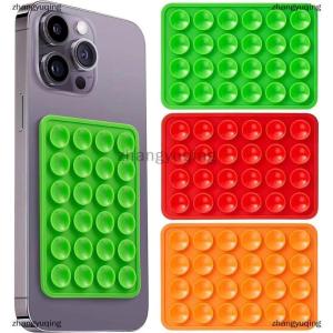 [COD] zhangyuqing 1PC Backed Adhesive Sucker Pad For Fixed Pad Double Side Silicone Suction Pad For Mobile Phone Fixture Suction Cup