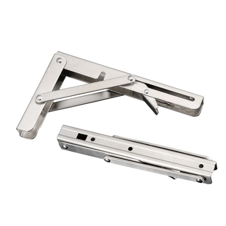 [Inox 1 Đôi - Chữ K] Bản lề gập thông minh , Giá Ke đỡ bàn gấp gọn treo ...