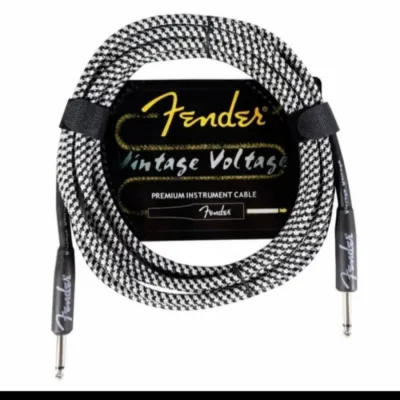 Kabel Jack Gitar Fender 3 Meter Vintage Voltage Bass
