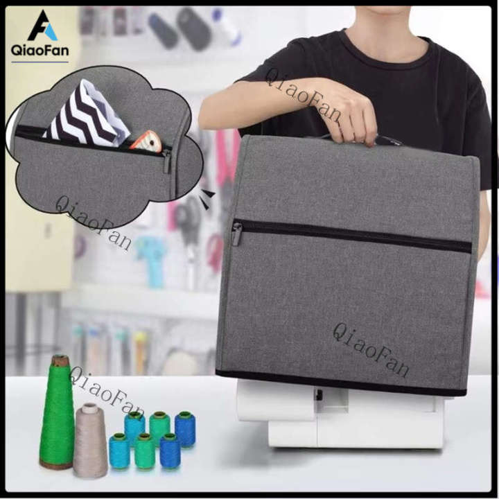 [dfhdgjdt]Portable Sewing Machine Carrying Case Overlock Bag with ...