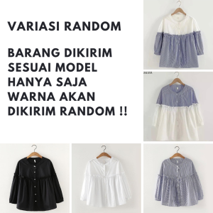 Ghazlan Fashion - Manggo Blouse Bahan Katun / Blouse Wanita 2026 / Atasan Wanita Remaja / Blouse Wanita Korean Style /