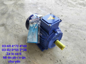 Mô tơ 3kw điện 3pha 380v vòng tua 1420v/p Toàn Phát
