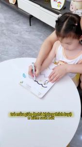 Thẻ huấn luyện kiểm soát bút có thể xóa được cho trẻ mới biết đi 2-3 tuổi – Đồ chơi giáo dục tập trung và tập trung chú ý sớm