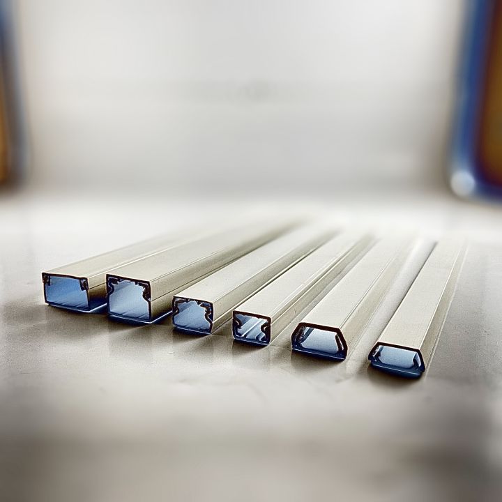 Lucky® uPVC Electric Wire Moulding & Cable Trunking (Rectangular) (Cut