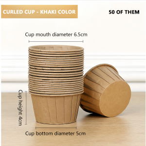250Pcs Square Mini Paper Cup Disposable Brownie Baking Cup Mooncake Paper Holder Medium Size Square Brownie Liner Oil Proof Paper Tray For Pastries