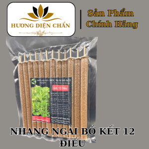 Điếu ngải bồ kết thiết bị diện chẩn- xông phông 12cây/ 1 gói