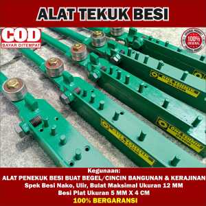 Alat Tekuk Besi Penekuk Besi Begel Cakar Ayam Spek 4 6 8 10 12 mm Besi Beton Nako Ulir