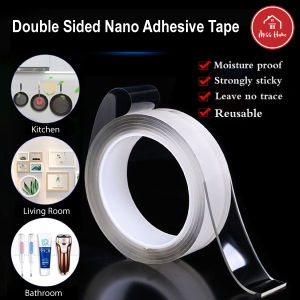 🔥Miss Home🔥Multifunction Strong Sticky Reusable Waterproof Double Sided Nano Adhesive Tape