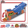 Hot Wheels City Shark Chomp Transporter (100.0% Original). 