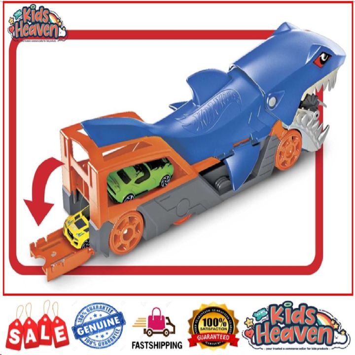 Hot%20Wheels%20City%20Shark%20Chomp%20Transporter%20(100.0%25%20Original)%20-%20Image%204
