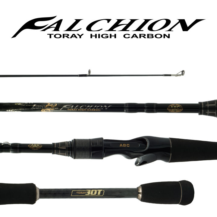 Big Sale cần ngang / CẦN MÁY NGANG FALCHION C802M - câu lure mồi giả cá lóc chẽm