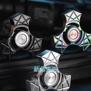 Fidget spinner war axe stainless steel finger spinner finely crafted new model spinner in stock rotating stress-relief toy