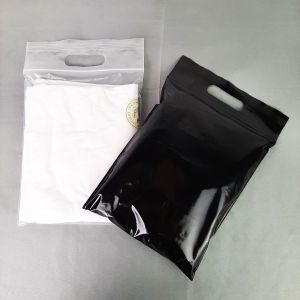 PLASTIK KLIP BESAR POND TENG TENG PUTIH SUSU - HITAM - BENING TRANSPARAN 30X38+7 - PLASTIK ZIP 30X40