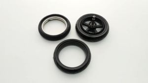 Baby Wheel tire Compatible Bugaboo Ant Pushchair Back Tubeless Stroller Wheel Casing With Tread PU Tyre Pram Accessories