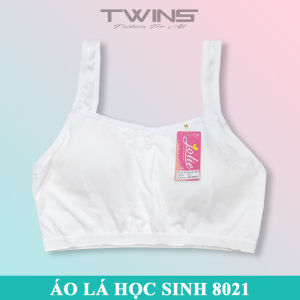 Áo lá học sinh cotton kèm mút đệm SD8021 cho bé gái mới lớn dậy thì cấp 1 cấp 2 cấp 3 mềm mịn thoáng mát
