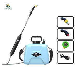 LovSpor❤ 5L Electric Sprayer Telescopic Handle Automatic Plant Mister 360 Rotating Nozzle