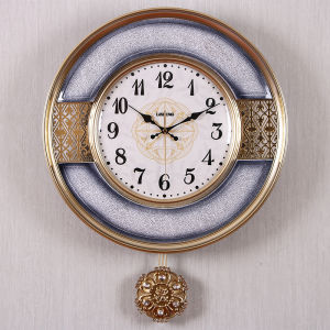 European-style Creative Swing Wall Clock Modern Living room Household Clock Mute Simple Fashion Decoration Clock