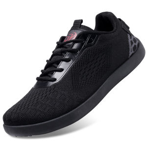 RUCHI Men Wide Barefoot Shoes Plus Size Mesh Casual Sneakers Minimalist Wide Toe Shoes Zero Drop Comfortable Walking Shoes 39-45 46